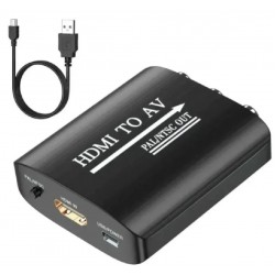 Alfais 4334 Hdmi To Av Rca Tos Çevirici Dönüştürücü Adaptör