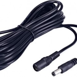Alfais 4382 Dc Adaptör Uzatma Kablosu 1 Metre 5.5mm x 2.1mm Dişi Erkek