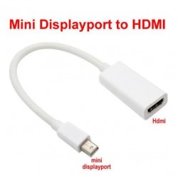 Alfais 4511 Mini Displayport To Hdmi Kablosu Çevirici Dönüştürücü Adaptör