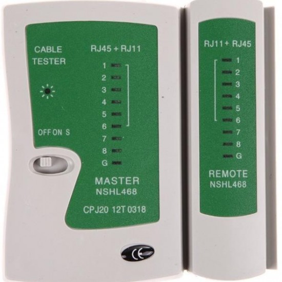 Alfais 4523 Network Tester Rj11 Rj45 Cat İnternet Kontrol Test Cihazı