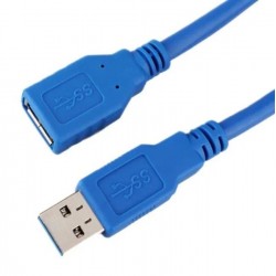 Alfais 4626 Usb 3.0 Dişi Erkek Uzatma Uzatıcı Ara Bağlantı Kablosu 1 Metre