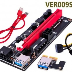 Alfais 4842 Pcı E Express 1x To 16x Usb 3.0 009s Riser Yükseltici Uzatma Kartı 008s