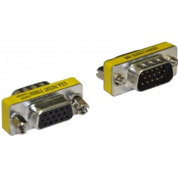 Alfais 5222 Vga Dişi Erkek 15 Pin Çevirici Dönüştürücü Adaptör Konnektörü