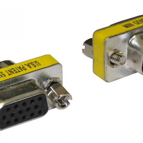 Alfais 5222 Vga Dişi Erkek 15 Pin Çevirici Dönüştürücü Adaptör Konnektörü