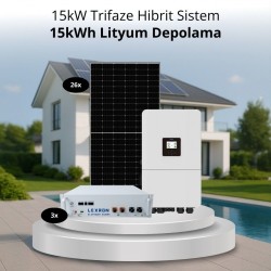 15KW TRİFAZE HİBRİT SİSTEM 1