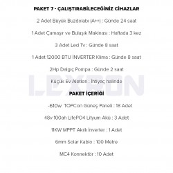 11kW TOPCON PAKET SİSTEM 2 (PAKET 7)