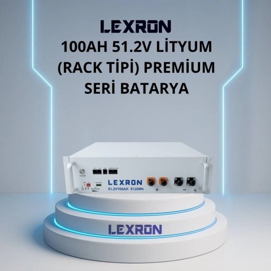 100AH 51.2V PREMİUM SERİSİ LİTYUM BATARYA 100AH 51.2V PREMİUM SERİSİ LİTYUM BATARYA