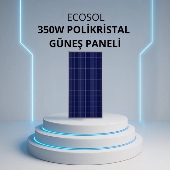 350W ECOSOL POLYKRISTAL GÜNEŞ PANELİ