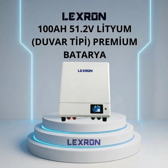 100AH 51.2V PREMİUM SERİSİ (DUVAR TİPİ) LİTYUM BATARYA 100AH 51.2V PREMİUM SERİSİ (DUVAR TİPİ) LİTYUM BATARYA