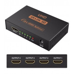 Alfais 5234 4 Port Uhd 4k Hdmi Switch Ekran Monitör Splitter Çoklayıcı Çoğaltıcı