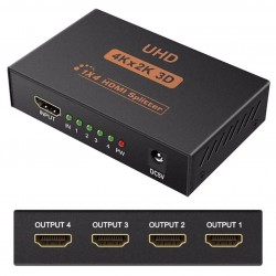 Alfais 5234 4 Port Uhd 4k Hdmi Switch Ekran Monitör Splitter Çoklayıcı Çoğaltıcı