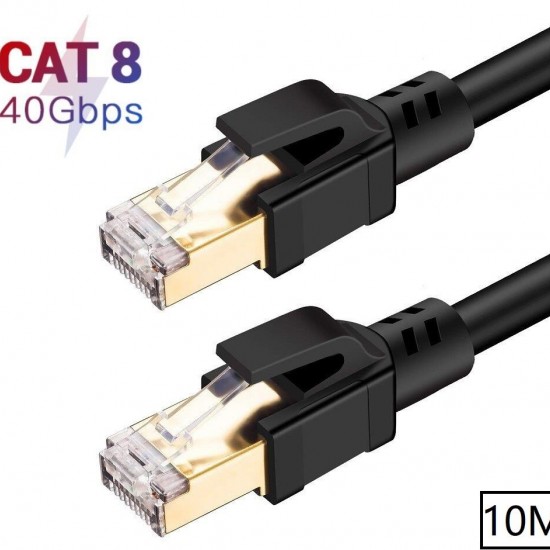 Alfais 5217 Cat8 10M 40Gbps S/ftp 2000MHz Yüksek Hızlı İnternet Kablosu