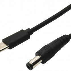 Alfais 4213 Type C To Dc 12V Pd 5.5*2.5mm Adaptör Çevirici Power Şarj Kablosu