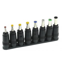 Alfais 5244 8in1 5.5*2.1-2.5mm Adaptör Dc Uç Çevirici Set Konnektör Başlık
