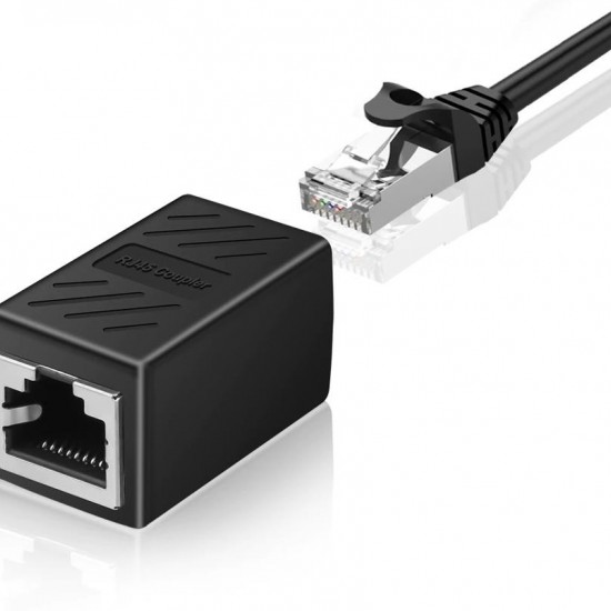 Alfais 4608 Gigabit Ca55 6 Kablo Ekleyici Uzatma Uzatıcı Rj45 Ek Birleştirici Ara Adsl