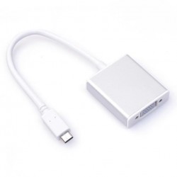 Alfais 4694 Usb 3.1 Type C To Vga Adaptör Çevirici Dönüştürücü Macbook