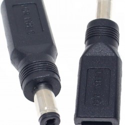 Alfais 4321 Type C To Dc 5V Pd 5.5*2.1mm Power Şarj Çevirici Dönüştürücü Adaptör