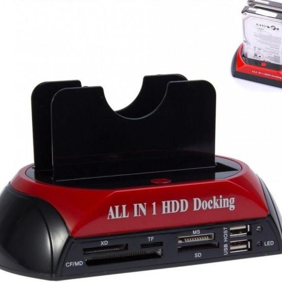 Alfais 4211 3.5 2.5 Usb Ide Sata Esata Hdd Hard Disk Masaüstü Dock Stand