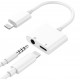 Alfais 4420 Lightning Kulaklık Şarj Çevirici Dönüştürücü Adaptör Aux Kablosu (iphone 7 8 X XR 11 Plu