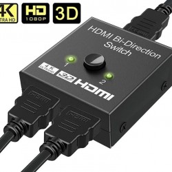 Alfais 4494 2 Port Çift Yönlü Hdmi Switch Splitter Ekran Monitör Çoklayıcı Çoğaltıcı Bidirection