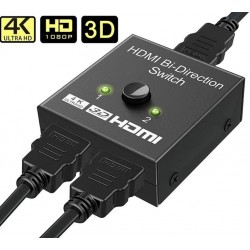 Alfais 4494 2 Port Çift Yönlü Hdmi Switch Splitter Ekran Monitör Çoklayıcı Çoğaltıcı Bidirection