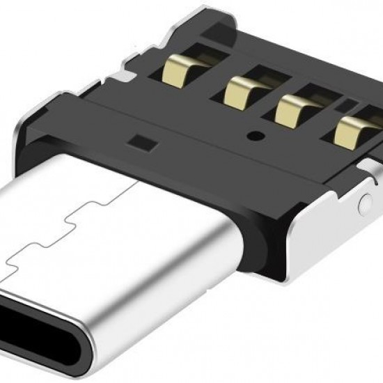 Alfais 4497 Type C To Usb Çevirici Mini Dönüştürücü Adaptör