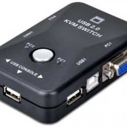 Alfais 4509 2 Port USB to KVM Switch Çoklu Pc Kasa Çoklayıcı
