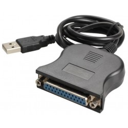 Alfais 4562 Usb Lpt Paralel Yazıcı Çevirici Dönüştürücü Adaptör Kablosu