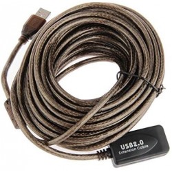 Alfais 4637 Aktif USB Uzatıcı Uzatma Kablosu 10 Metre