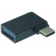 Alfais 4658 Type C 3.1 To Usb 3.0 Şarj 90 Dirsek Köşe Çevirici Dönüştürücü Adaptör