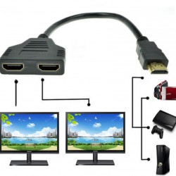 Alfais 4664 2 Port Hdmi Splitter Switch Çoklayıcı Çoklu Ekran