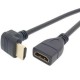 Alfais 4666 Hdmi Dişi Erkek Uzatma 90 Derece Dirsek Kablosu 0.5 Metre Alfais 4666 Hdmi Dişi Erkek Uzatma 90 Derece Dirsek Kablosu 0.5 Metre