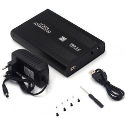 Alfais 4765 Usb 3.0 3.5 İnç Sata Usb Bağlantılı Hdd Harddisk Kutusu