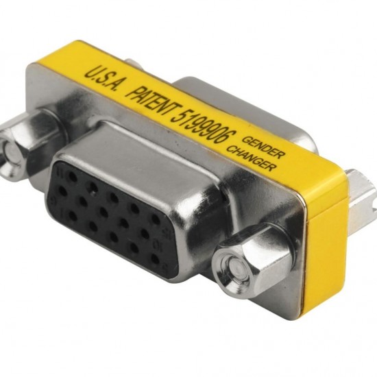 Alfais 4813 Vga To Vga Dişi Dişi Çevirici 15 Pin Dönüştürücü Adaptör