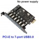 Alfais 4899 Pci-e Express 7 Port Usb 3.0 Kart Hub Çoklayıcı Çoğaltıcı Alfais 4899 Pci-e Express 7 Port Usb 3.0 Kart Hub Çoklayıcı Çoğaltıcı