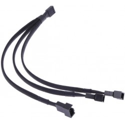 Alfais 4303 4 Pin Fan Çoklayıcı Y PWM Çoklayıcı Splitter Kablosu
