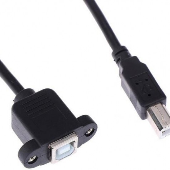 Alfais 5263 Usb Printer Yazıcı Panel Tipi Vida Girişli Bağlantı Kablosu 50cm