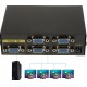 Alfais 4873 4 Port Vga Splitter Switch Çoklayıcı Çoğaltıcı Çoklu Ekran