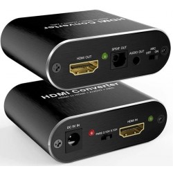 Alfais 4365 Hdmi To Hdmi Optik Stereo 2.0 4k Ayırıcı Çevirici Dönüştürücü Adaptör