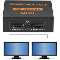 Alfais 4435 2 Port Uhd 4k Hdmi Switch Ekran Monitör Splitter Çoklayıcı Çoğaltıcı