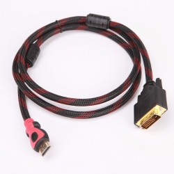 Alfais 4600 Hdmi To Dvi 24+1 Çevirici Dönüştürücü Monitör Kablosu 1.5 Metre