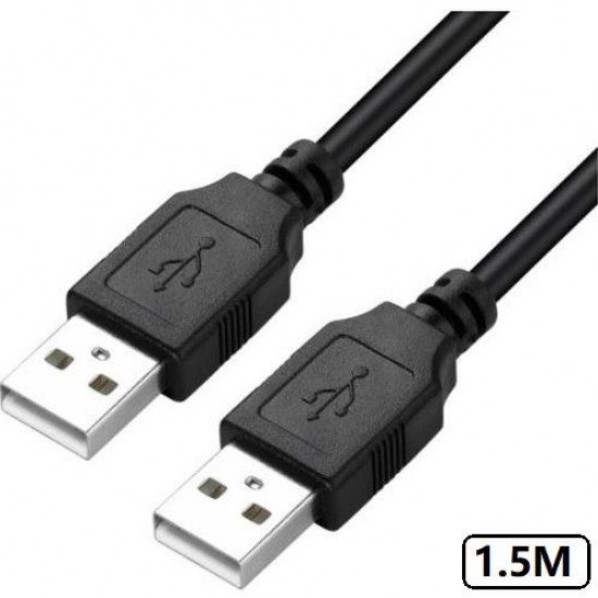 Alfais 5249 Usb Uzatma Kablosu 1.5 Metre Uzatıcı İki Ucu Erkek Erkek