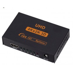 Alfais 5234 4 Port Uhd 4k Hdmi Switch Ekran Monitör Splitter Çoklayıcı Çoğaltıcı