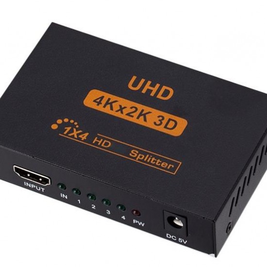 Alfais 5234 4 Port Uhd 4k Hdmi Switch Ekran Monitör Splitter Çoklayıcı Çoğaltıcı