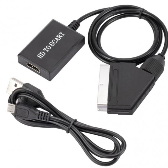 Alfais 5083 Hdmi To Scart 1080p Hd AV Video Çevirici Dönüştürücü Adaptör Alfais 5083 Hdmi To Scart 1080p Hd AV Video Çevirici Dönüştürücü Adaptör