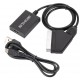 Alfais 5083 Hdmi To Scart 1080p Hd AV Video Çevirici Dönüştürücü Adaptör Alfais 5083 Hdmi To Scart 1080p Hd AV Video Çevirici Dönüştürücü Adaptör