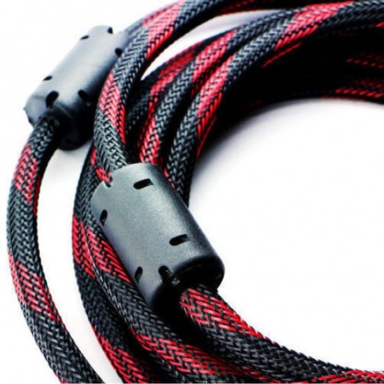 Alfais 4878 HDMİ Kablosu 20 Metre LCD Laptop 4K FHD Ara Bağlantı Erkek-Erkek TV Kablo Ps3 Ps4 Xbox U