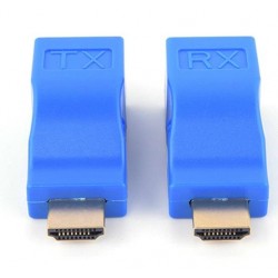 Alfais 4971 Hdmi Rj45 Cat5 6 Extender Uzatıcı Uzatma Aparatı Adaptör