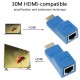 Alfais 4971 Hdmi Rj45 Cat5 6 Extender Uzatıcı Uzatma Aparatı Adaptör