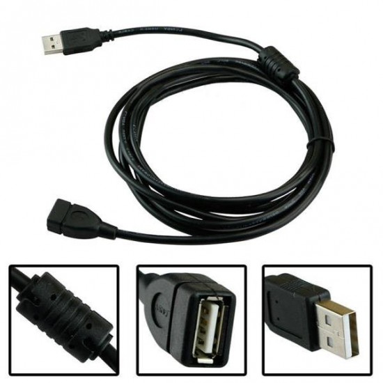 Alfais 4635 USB Uzatma Kablosu 10 Metre Uzatıcı Dişi Erkek